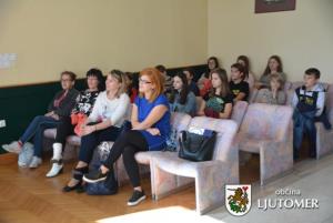 Sprejem za udeležence v projektu Erasmus + 1
